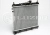 Радиатор охлаждения с подводом для охлажд. АКПП (алюм.) Getz 1.1/1.3/1.4/1.6 (02-) МКПП/АКПП (478*370*16) (LRc HUGz02110) Luzar