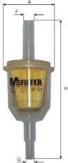 Фильтр топливный M-FILTER BF01 (фото 1)
