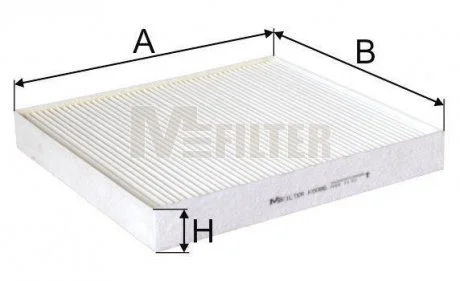 Фільтр салону Audi A3/Octavia/Golf VI/VII 12- M-FILTER K9086