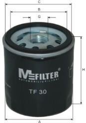 Масляный фильтр TF 30 M-FILTER TF30 (фото 1)