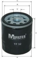 Масляный фильтр MFILTER M-FILTER TF 32