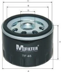 Фільтр оливний M-FILTER TF 46