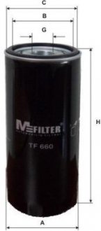 Фильтр масляный M-FILTER TF660