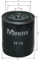 Фильтр масляный M-FILTER TF72 (фото 1)