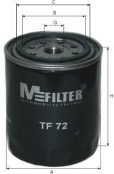 Фільтр оливний M-FILTER TF72 (фото 1)