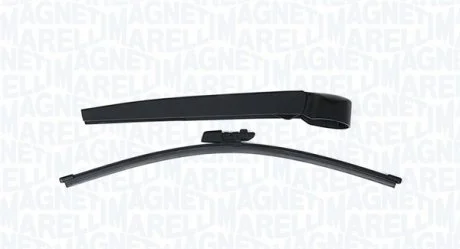 Важіль склоочисника із щіткою задн SKODA CITIGO, OCTAVIA III VW SHARAN 05.10-11.22 MAGNETI MARELLI 000723180204