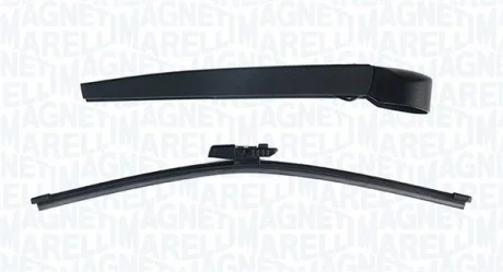 Важіль склоочисника із щіткою задн SKODA FABIA III, OCTAVIA III VW GOLF PLUS V 12.04-12.22 MAGNETI MARELLI 000723180334