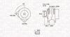 Alternator AUDI/SEAT/SKODA/VW 2.0FSI 180A MAGNETI MARELLI 063731912010 (фото 1)