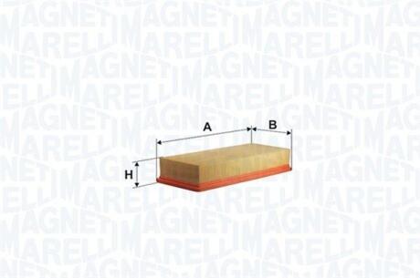 Фільтр повітряний двигуна MAGNETI MARELLI 153071762366