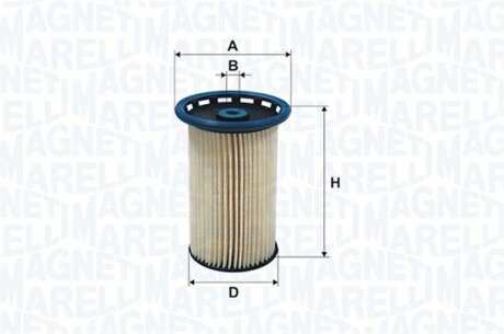 Фільтр палива MAGNETI MARELLI 153071762412