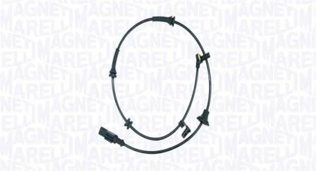 Датчик, кількість обертів колеса MAGNETI MARELLI 172100152010