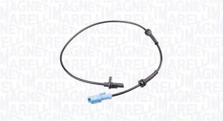 Датчик ABS задн Лів/Прав CITROEN C3 PICASSO, C-ELYSEE PEUGEOT 2008 I, 208, 208 I, 301 1.0-1.6D 12.08- MAGNETI MARELLI 172100165010