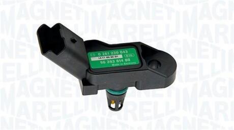 Датчик тиску у впускному колекторі (4 pin) CITROEN BERLINGO, BERLINGO MULTISPACE, BERLINGO/MINIVAN, C2, C3 I, C3 II, C3 PLURIEL, C4, C4 GRAND PICASSO I, C4 I, C4 PICASSO I, C5 II 1.1-2.2 04.93- MAGNETI MARELLI 215810009700