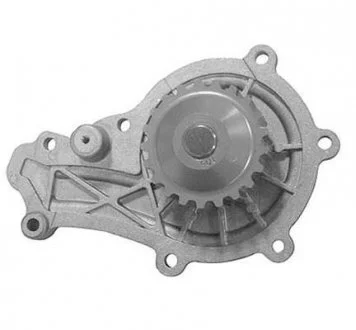 Насос охолоджуючої рідини, з ущільненням CITROEN C1, C2, C2 ENTERPRISE, C3 I, C3 II, C3 PLURIEL, DS3, NEMO, NEMO/MINIVAN, XSARA FORD B-MAX, C-MAX, ECOSPORT, FIESTA V 1.4D/1.5D/1.6D 09.01- MAGNETI MARELLI 352316170917