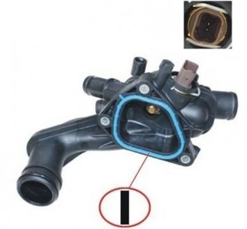 Термостат CITROEN C4/DS3 1.6, MINI 1.6, PEUGEOT 207/308 MAGNETI MARELLI 352317001050 (фото 1)