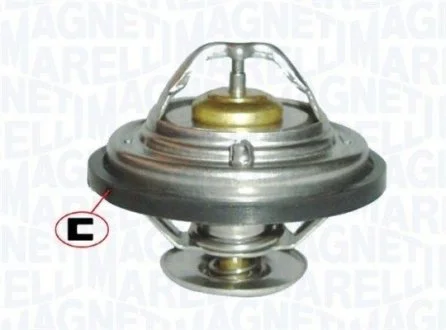 Термостат системи охолодження (87°C) AUDI 100 C4, 80 B4, A4 B5, A4 B6, A4 B7, A6 C4, A6 C5, A8 D2, ALLROAD C5, CABRIOLET B3, COUPE B3, V8 JAGUAR S-TYPE II, XF I, XJ, XJSC, XK 8 2.4-4.2 12.82-04.15 MAGNETI MARELLI 352317101280