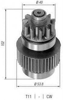 Бендикс стартера MAGNETI MARELLI 940113020300 (фото 1)