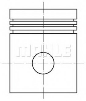 Поршень MAHLE / KNECHT 0017601