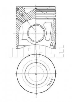 Piston MAHLE / KNECHT 007PI00147000