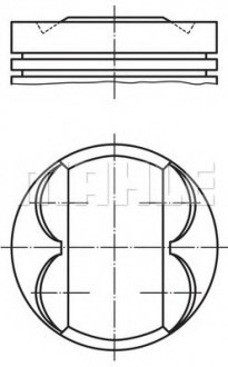 Поршень MAHLE / KNECHT 011 PI 00105 002