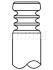 Випускний клапан (22,1x6x102) FORD FIESTA V, FIESTA VI, FUSION, MAZDA 2 1.2/1.25 05.02-04.17 013VA31785000