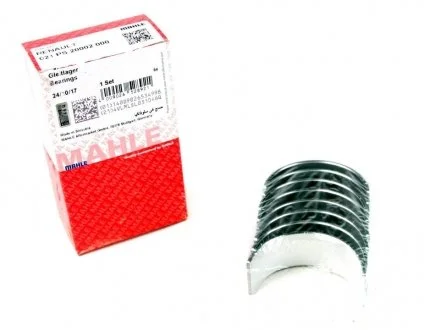 Вкладиші шатунів, 1.9dCI STD MAHLE / KNECHT 021 PS 20002 000