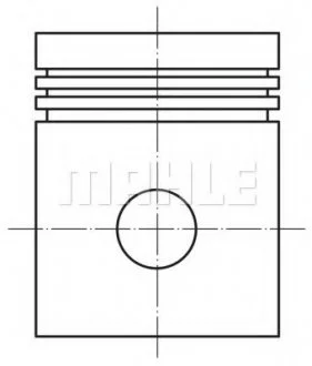 Поршень двигуна MAHLE / KNECHT 0222701