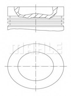 Поршень MAHLE / KNECHT 028 PI 00121 001