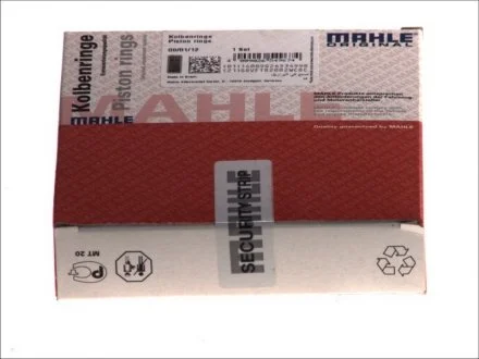 Кільця поршневі,комплект MAHLE / KNECHT 030 48 N0