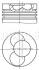 Поршень MAHLE / KNECHT 0308701 (фото 1)