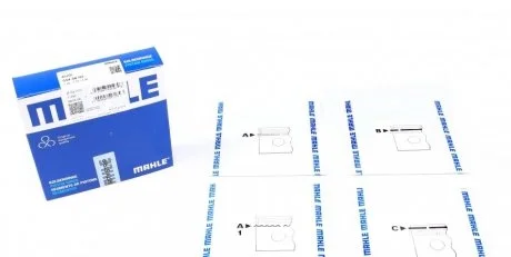 Кільця поршневі MAHLE / KNECHT 034 89 N2