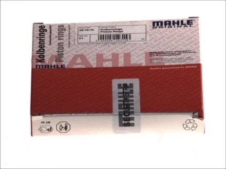 Кільця поршневі,комплект MAHLE / KNECHT 03852N0