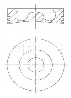 Поршень двигуна MAHLE / KNECHT 039PI00113000