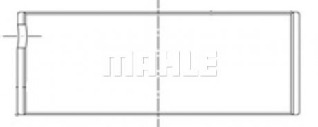 Підшипник ковзання MAHLE / KNECHT 099PL10198000