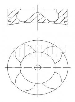 Поршень MAHLE / KNECHT 213 PI 00102 000