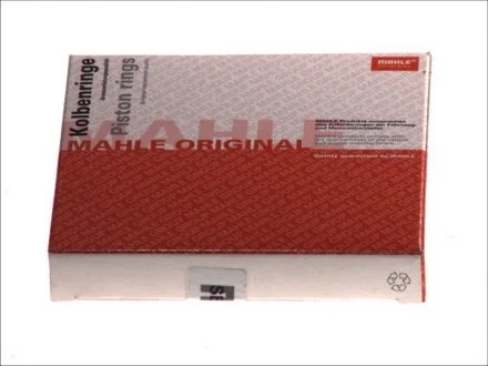 Кільця поршневі (набір) MAHLE / KNECHT 607 77 N0