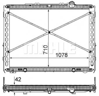 Автозапчастина MAHLE / KNECHT CR2097000P