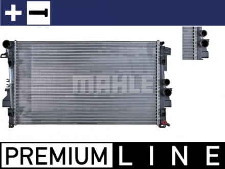 Радіатор охолодження MAHLE / KNECHT CR608000P (фото 1)