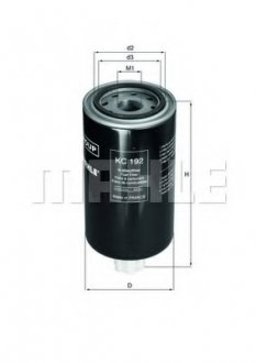 Фільтр палива MAHLE / KNECHT KC192