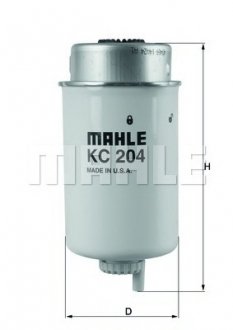 Фільтр палива MAHLE / KNECHT KC204 (фото 1)