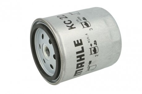 Фильтр топливный OM615-617 MB 207-307 -88/100 -96/W123 -86 MAHLE / KNECHT KC22 (фото 1)