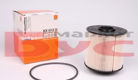 Фільтр паливний MAHLE / KNECHT KX672D (фото 1)