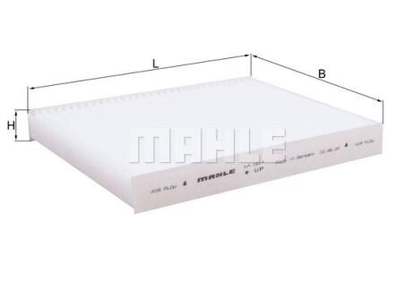 Filter, interior air MAHLE / KNECHT LA1614 (фото 1)