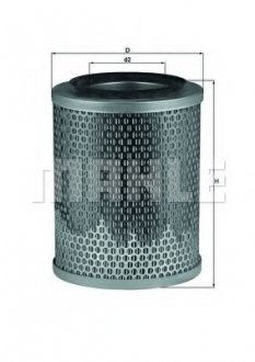 Фільтр повітряний MAHLE / KNECHT LX196 (фото 1)