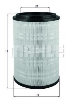 Фильтр MAHLE / KNECHT LX2741 (фото 1)