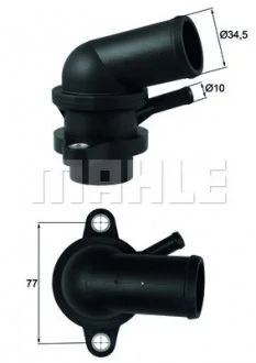 Термостат CHEVROLET AVEO (у зборі) (MAHLE) MAHLE / KNECHT TI23987D (фото 1)
