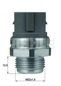 Термовимикач вентилятора радіатора MAHLE / KNECHT TSW49D