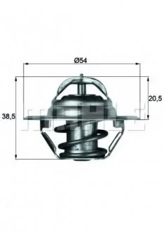 Термостат системи охолодження MAHLE / KNECHT TX 3 87 D