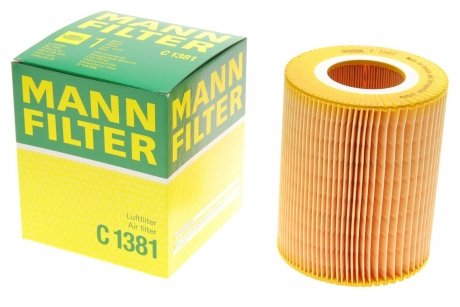 Фильтр воздушный (выр-во) MANN C1381 (фото 1)