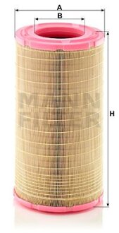 Фільтр повітряний 434x237x130 AG CHEM 8103, 3104, 8104, CLAAS 546, 556, 566, 616, 617 ATZ, 656, 657, 696, 816, 826, 836, DITCH WITCH 100, HITACHI LX120-3, LX150-2, LX150-3, LX150E-2 MANN C249043